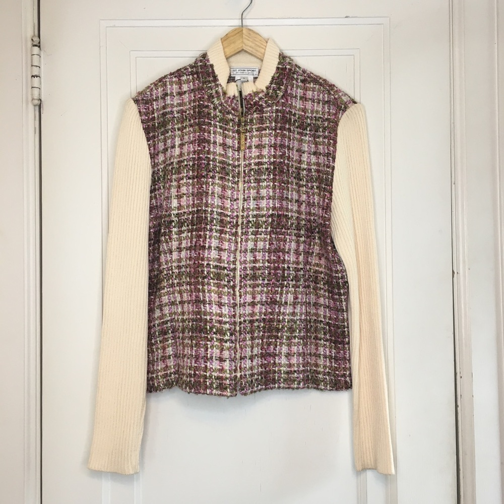 St. John Sport Tweed jacket